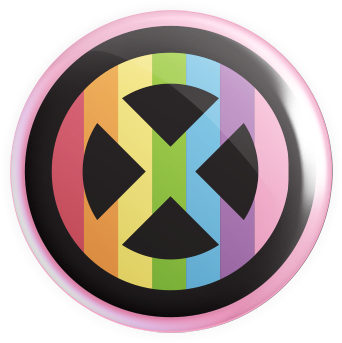 X-Gays Button