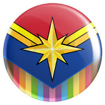Capt Pride Button