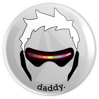 Daddy 76 Button