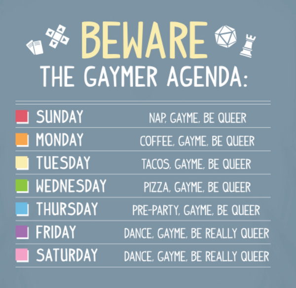 The Gaymer Agenda T-Shirt
