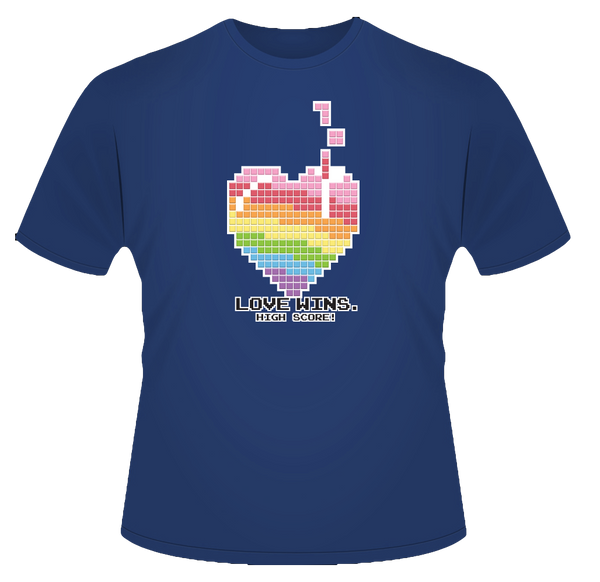 Love Wins: High Score T-Shirt